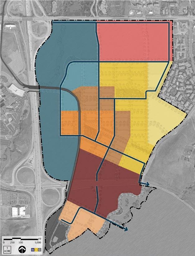 DISTRICT GUIDELINES As stated previously in the Plan, the City Center is made up of nine individual districts, organized into four primary district types: Mixed LINCOLN AVE Use, Commercial,