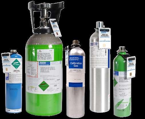 Calibration Gas Cross Reference Chart 41 Calibration gas cylinders from Industrial Scientific are manufactured with the highest quality standards.