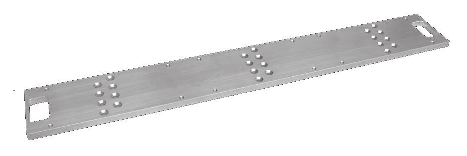 ETS Accessories Mounting plate for ETS (MPL) Necessary for use in fire