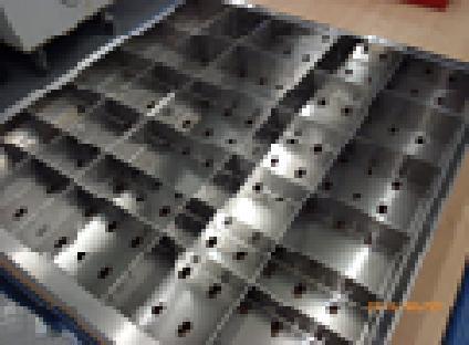 stainless steel sliding shelf, 100% extractable Item