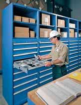 Feature: Choice of open or locking shelf cabinets Benefit: Appropriate level of security Most shelf cabinet sizes are available with either open shelving or lockable sliding doors.