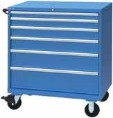 40 1 W x 22 1 D x 47 3 8" H 7 drawers All drawers include mesh liners Full extension drawers
