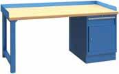 keyed-alike locks and Bright Blue finish, the part number would be XSWB62-72BT-KABB. The same industrial workbench configurations can be ordered in our other 7 standard colors at no additional charge.