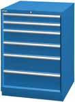XSSC0900-0401 cabinet with an individual lock and Bright Blue finish, the part