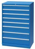 22 1 D x 59 1 H 9 drawers 120 drawer compartments and color