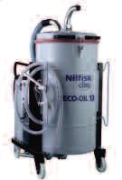 5 x 59 Nilfisk IW 2050 Designed for the metalworking industry, the IW 2050 collects metal chips, oily cuttings, lubricants and coolant spills.