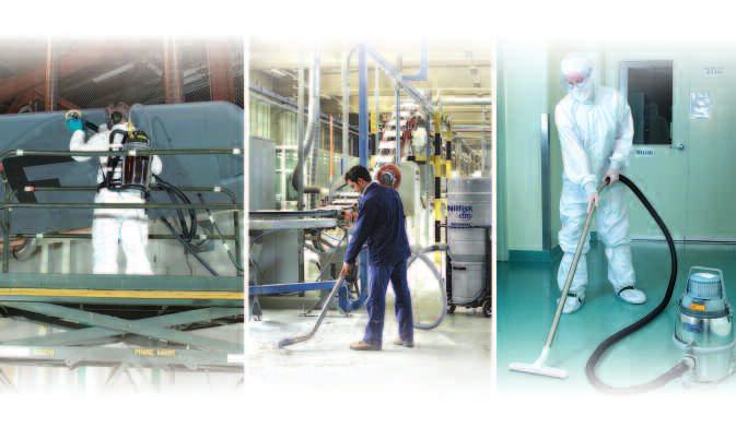 Industrial-Strength Vacuums and Support Dirt, dust, powders and other contaminants get in your way.