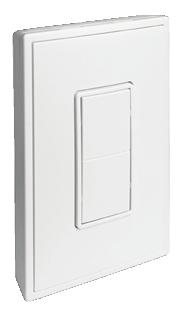 EnOcean 902MHz devices Lighting SED-1R Single rocker light switches This self-powered wireless device is simple to install and uses EnOcean energy harvesting technology to communicate
