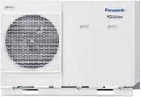 SPACE Panasonic has designed the new Aquarea Bi-bloc and Monobloc heat pumps