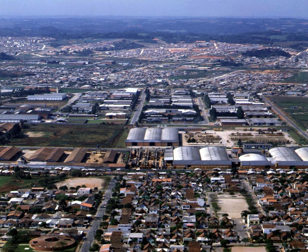 Integrated Planning Economical change 1973 - Industrial District of Curitiba