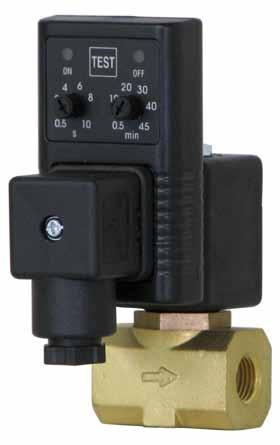 The EZ-1 is a mass produced product available in various valve connection sizes and timer colour options.