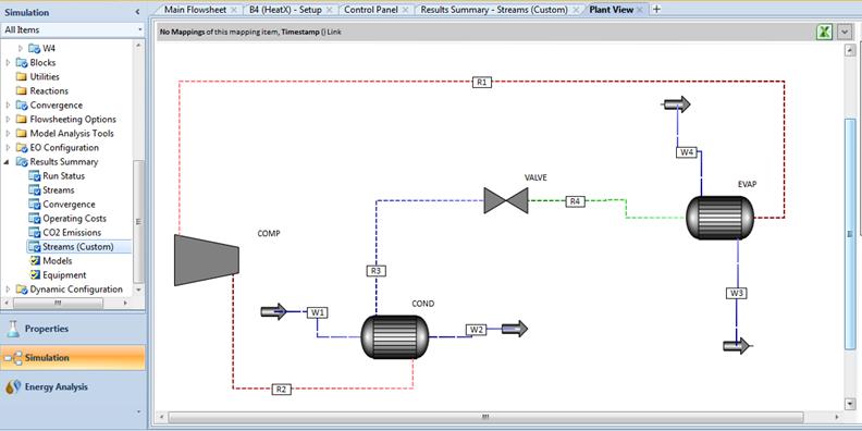 Then in the simulation process, we need to give the initial process inputs, flow sheet and are required to predict process outputs. Fig6: process simulation 4.