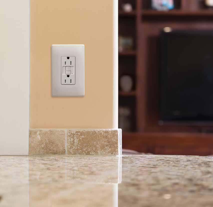 SAFETY IS OUR CODE When we invented the first GFCI receptacle, our