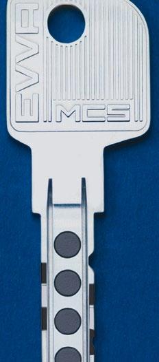 System overview Security systems for master key systems MCS Magnetic Code System This unique locking technology is based on a
