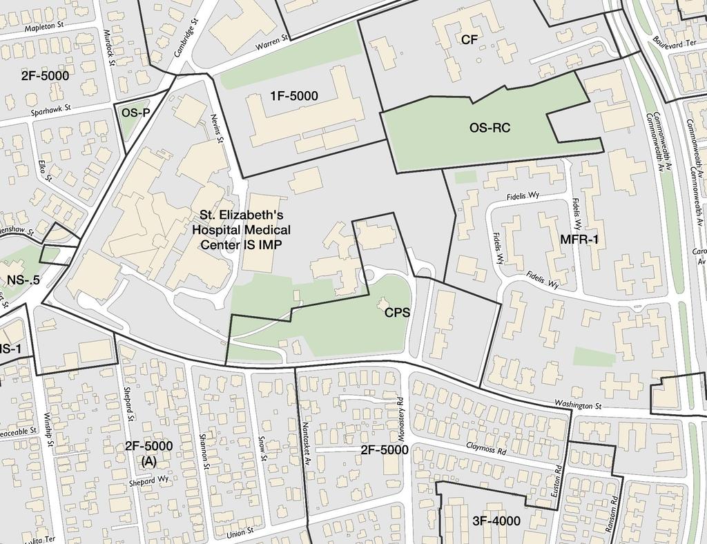 Existing Zoning Article 51: Allston-Brighton Neighborhood District Two Zoning