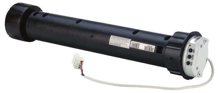 CSM-QMTDC-275-4-CN and CSM-QMTDC-275-4-EX Manual Clutch For Crestron roller shades 21 to 180 inches (534 to 4,572 mm) depending on fabric. 4 Nm torque.