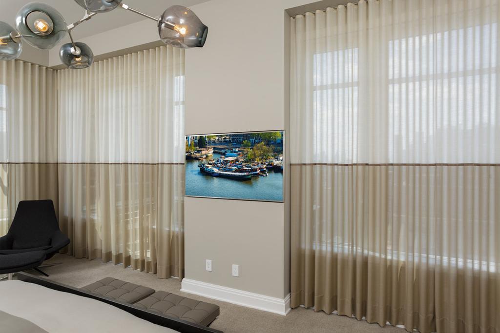 Draperies are energy efficient and provide UV protection, glare control, and privacy at a competitive cost.