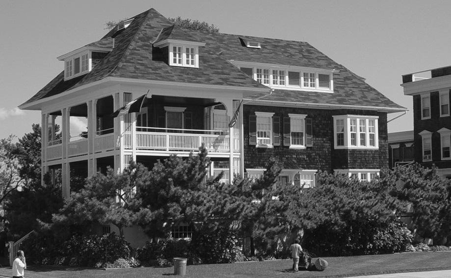 Shingle Style Note: All features rarely appear in combination in one house.