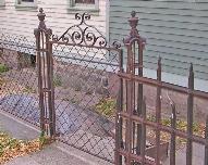 FENCES Yard fences were