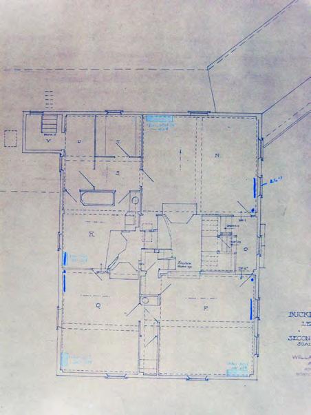 Figure 57. Second floor plan, ca.  92 Menders, Torrey & Spencer, Inc. 2013