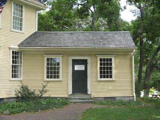 HISTORIC STRUCTURE REPORT The Buckman Tavern tent with the 1859-1860 construction date ascribed to the construction of the shed.
