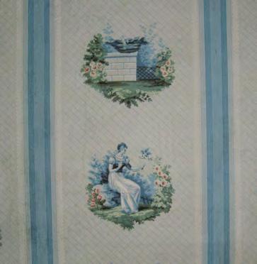 Figure 32 (at left). A view of the wallpaper of ca.