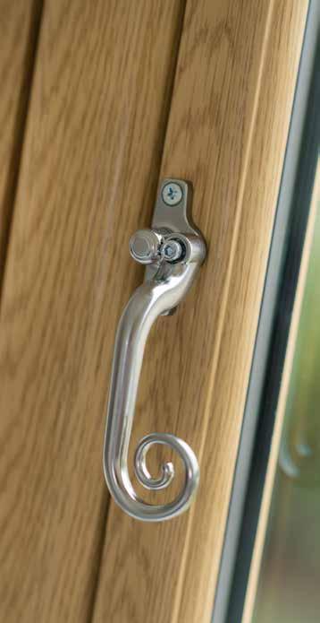 Due to its twist on the classic handle shape it is suitable for all our styles, most rooms and most interior schemes,
