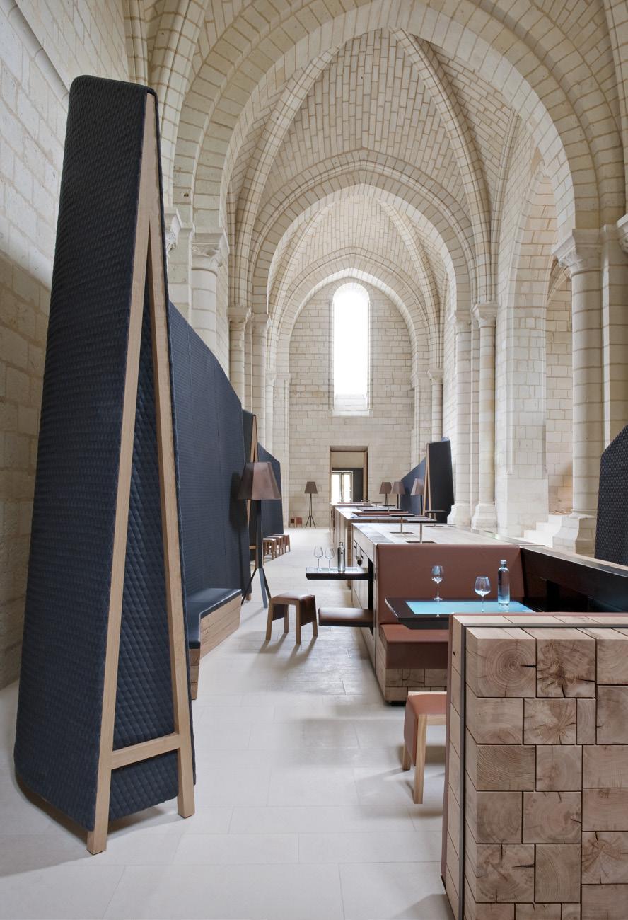 priory, while integrating modern aesthetics and technologies without altering the