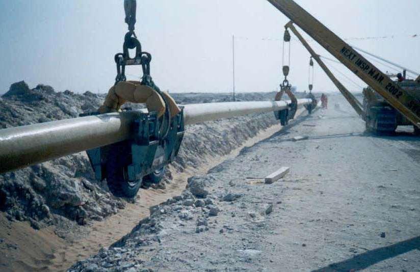 Maurid MMPS pipeline, PDO/installation of GRE pipe system,