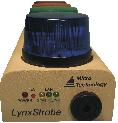 LYNX-STRB-1 LYNX-STRB-2 4 Color IP Strobe Network Master Strobe 4 Color Remote Strobe (Requires LYNX-STRB-1) Dimensions 13 (L), 4 1/8 (W), 3 3/4 (D) IP Strobe The Indoor LynxStrobeA provides a single