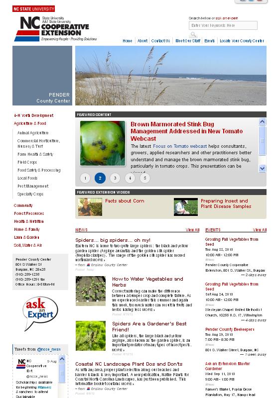 When to plant, pest alerts, upcoming classes and more! To subscribe: send an email to mj2@lists.ncsu.