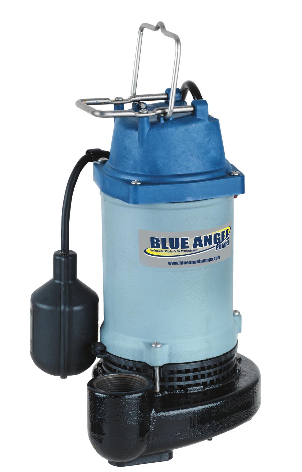 EFFLUENT SUBMERSIBLE CAST IRON EFFLUENT PUMP MODEL T7DSE, 1/2 HP MODEL TDSE, 3/4 HP EFFLUENT All Cast Iron Construction and Dual Suction Design to Eliminate Clogging TDSE ½ HP Max Flow 87 GPM: 74 GPM