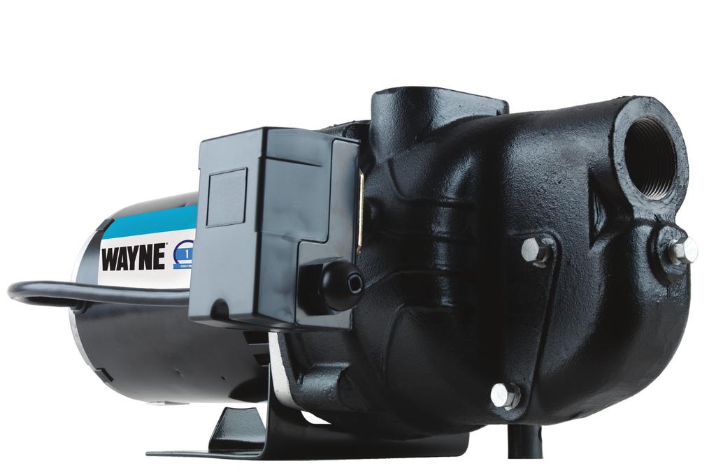 CAST IRON SHALLOW WELL JET PUMP WELL WELL MODEL SWS, 1HP MODEL SWS7, 3/4HP MODEL SWS, 1/2 HP The Perfect Rugged Solution for Wells Under 2 Feet! SWS 1 HP Max Flow @ 3 PSI, 16.