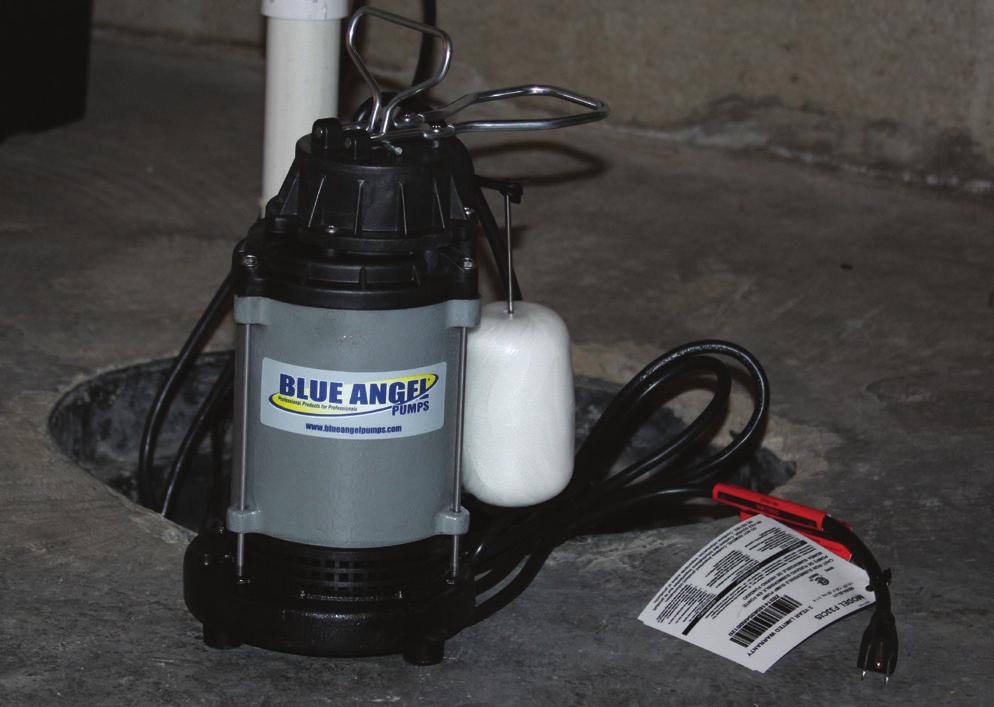 Since its origin, the Blue Angel Pump Company has manufactured householdrelated products ranging from refrigerators to push lawn mowers.