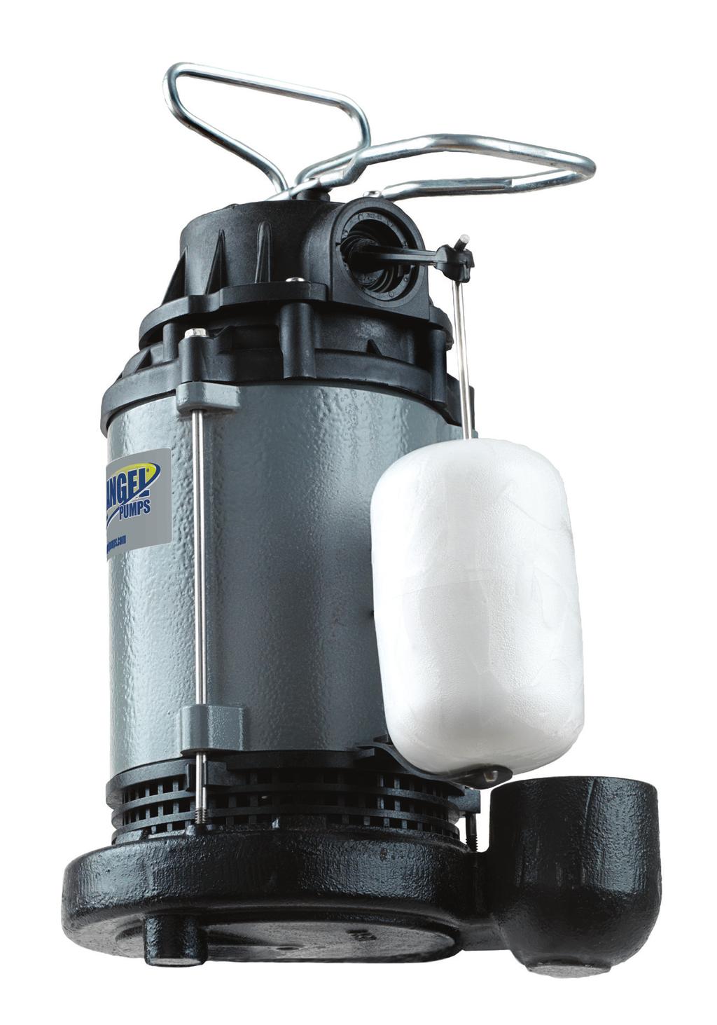 SUMP SUBMERSIBLE CAST IRON SUMP PUMP MODEL F7CIS, 3/4 HP SUMP MODEL FCIS, 1 HP CorrosionResistant Construction with Top Suction Design to Minimize Clogging F7CIS ¾ HP Max Flow 9 GPM: 87 GPM @ ' FCIS