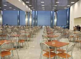 3 Scene 3 Zo education dining hall Dining Hall The Energy Management System allows you to set an array of lighting scenes to suit the time of day while still ensuring the comfort of student and staff