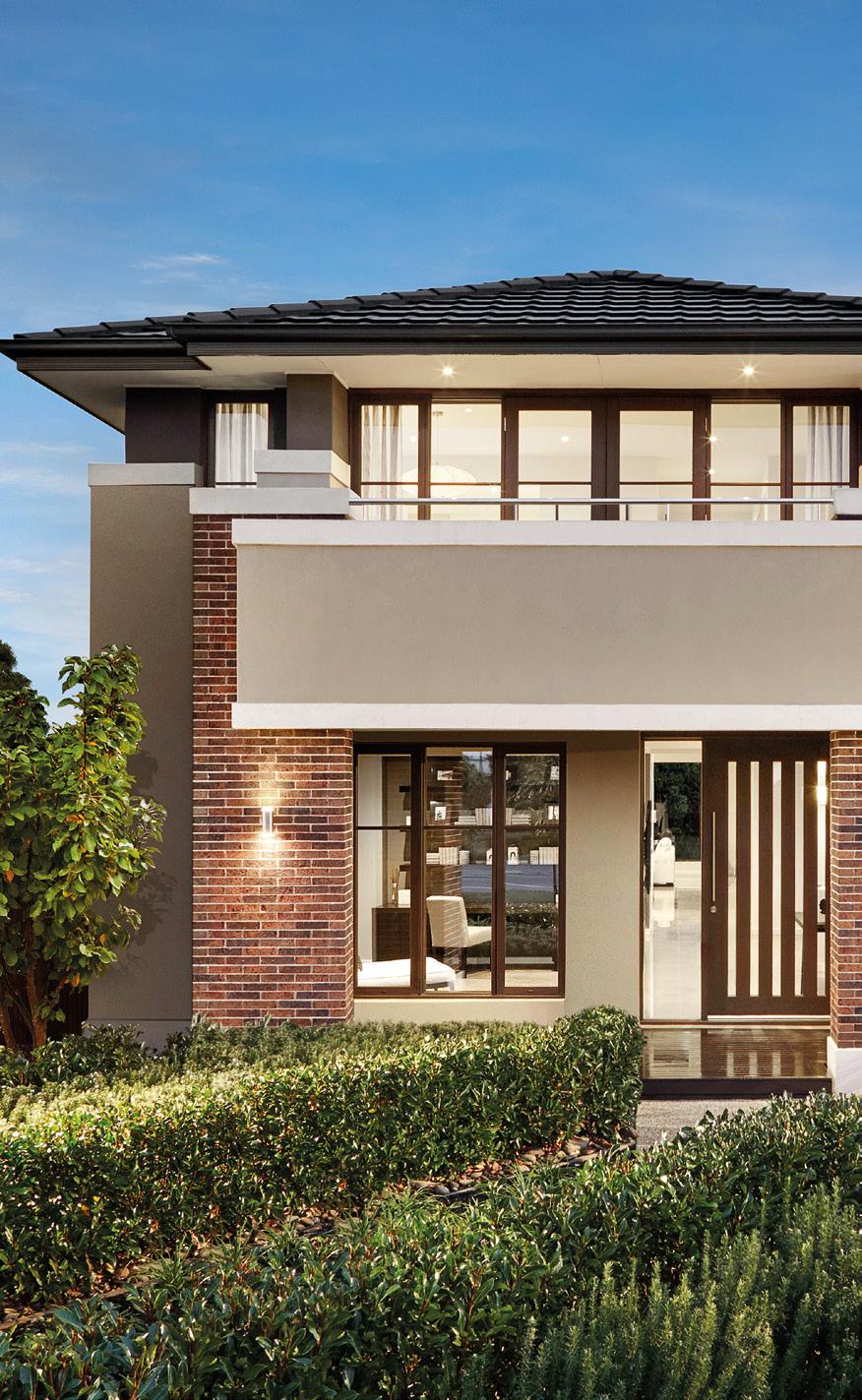 P.06 High spec exteriors and facade BRICK Make your home unique with a choice of 6 brick colours and styles to your impressive face brick facade.