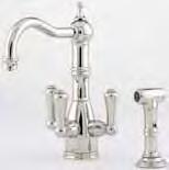 PARTHIAN 1437 DUAL LEVER SINK MIXER WITH FILTRATION PARTHIAN 1537 DUAL LEVER SINK MIXER WITH