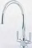 OBERON 4861 SINK MIXER WITH C SPOUT OBERON 4866 SINK MIXER WITH C SPOUT AND RINSE