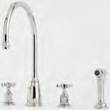 SPOUT OPTIONS AERATED SINGLE FLOW SPOUTS ARE ALSO AVAILABLE BY ADDING A TO THE FRONT OF THE PRODUCT CODE.