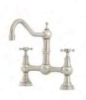 MIXER WITH CROSSHEAD HANDLES POT FILLER 4799 WITH LEVER HANDLES PROVENCE 4756 TWO HOLE