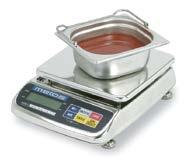 METOS SCALES Metos scales are electrical having a large and clear digital LC display. Platform of the scales is made of stainless steel.