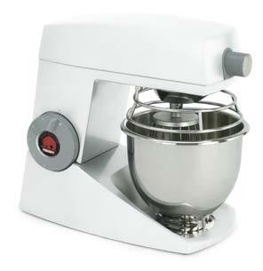 METOS BEAR 5 Metos Bear 5 is a small professional mixer supplied with a 5 liter bowl for kneading,