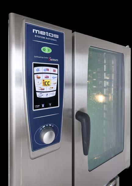 METOS SELFCOOKING CENTER The only intelligent cooking system that senses, recognises, thinks ahead, learns from you and even communicates with you.