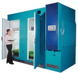 PGW36 walk-in PLANT GROWTH Product Overview/Applications The PGW36 equips the researcher with a walk-in environment which is accessible from four large doors two on the front of the chamber and two