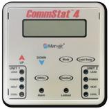 The CommStat 4 has seven outputs for remote alarms or notification. Status LED s indicate HEAT, COOL, POWER and the LEAD unit.