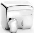 0kW Automatic Hand Dryer 429021 Aluminium Cover H275xW225xD160mm 1.