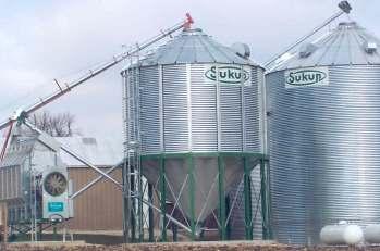 The design of Sukup Hopper Bottom Bins is one of the strongest in the industry. The Sukup Cyclone Pneumatic System is an excellent match to your Sukup Dryer.