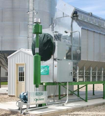Can be mounted horizontally or vertically. Sukup offers two hopper types Heavy-Duty Hoppers (pictured above) may be used as working bins.