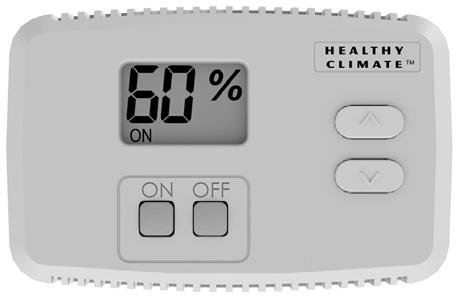 Two modes of operation are available: 1 - External - Measures humidity levels with an internal sensor on the control. 2 - Remote - Measures humidity levels with the sensor on the dehumidifier.
